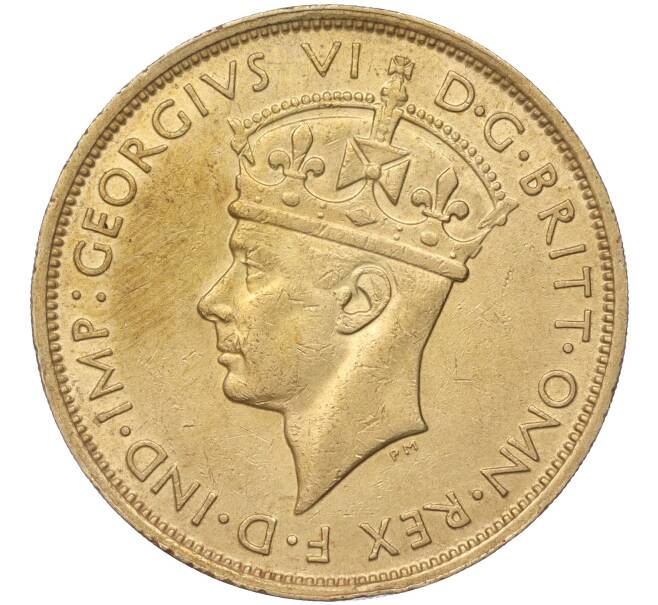 Монета 2 шиллинга 1938 года KN Британская Западная Африка (Артикул K11-86166)