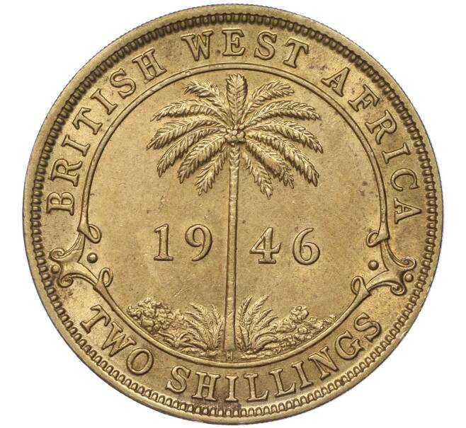 Монета 2 шиллинга 1946 года Н Британская Западная Африка (Артикул K11-86183)