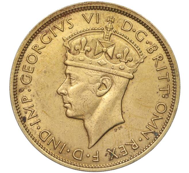 Монета 2 шиллинга 1946 года Н Британская Западная Африка (Артикул K11-86184)