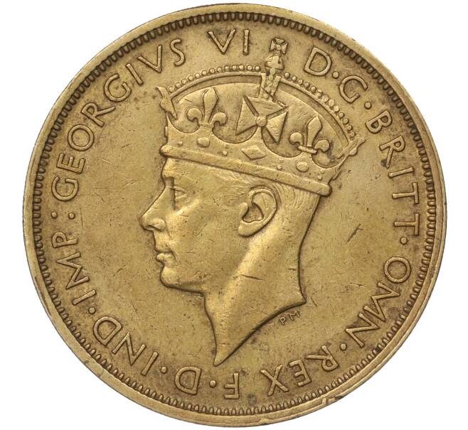 Монета 2 шиллинга 1946 года Н Британская Западная Африка (Артикул K11-86188)