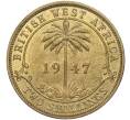 Монета 2 шиллинга 1947 года KN Британская Западная Африка (Артикул K11-86189)