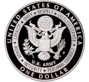 1 доллар 2011 года Р США «Армия США»