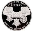 Монета 1 доллар 2011 года Р США «Медаль Почета» (Артикул M2-59969)