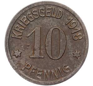 10 пфеннигов 1918 года Германия — город Кобленц (Нотгельд) — Фото №2