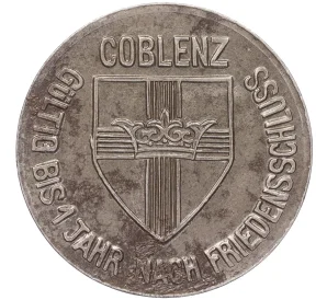 10 пфеннигов 1918 года Германия — город Кобленц (Нотгельд)