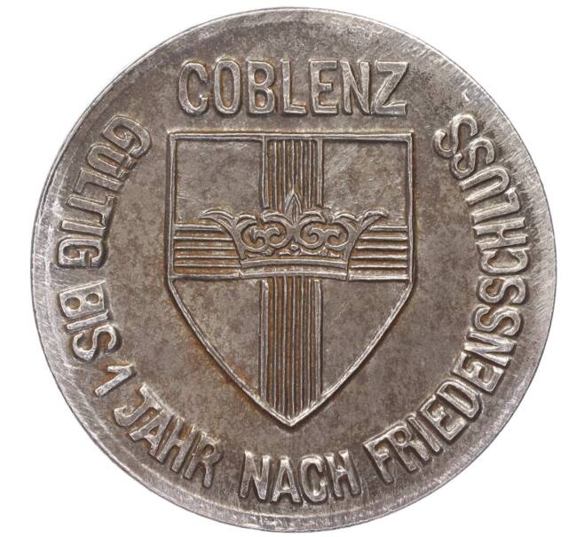 Монета 10 пфеннигов 1918 года Германия — город Кобленц (Нотгельд) (Артикул: K11-86375) — Фото №1