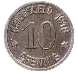 10 пфеннигов 1918 года Германия — город Кобленц (Нотгельд) — Фото №2