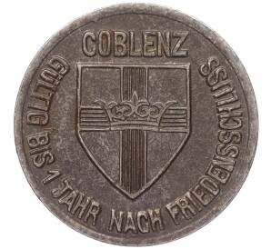 10 пфеннигов 1918 года Германия — город Кобленц (Нотгельд) — Фото №1