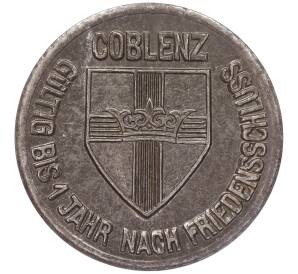 10 пфеннигов 1918 года Германия — город Кобленц (Нотгельд) — Фото №1