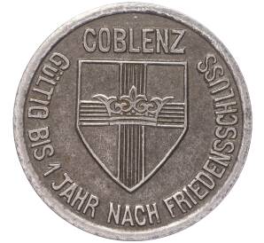 10 пфеннигов 1918 года Германия — город Кобленц (Нотгельд)