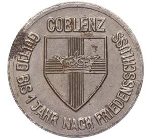 10 пфеннигов 1918 года Германия — город Кобленц (Нотгельд)