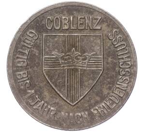 10 пфеннигов 1918 года Германия — город Кобленц (Нотгельд)