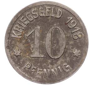 10 пфеннигов 1918 года Германия — город Кобленц (Нотгельд)