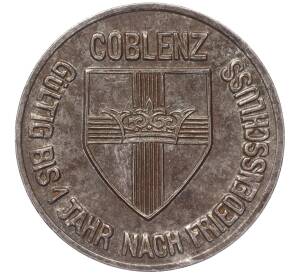 10 пфеннигов 1918 года Германия — город Кобленц (Нотгельд)