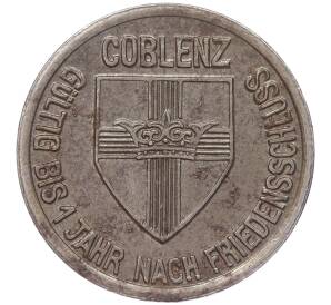 10 пфеннигов 1918 года Германия — город Кобленц (Нотгельд) — Фото №1