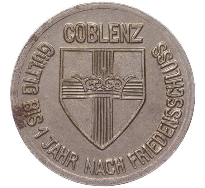 Монета 10 пфеннигов 1918 года Германия — город Кобленц (Нотгельд) (Артикул: K11-86388) — Фото №1