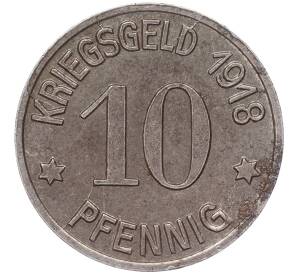 10 пфеннигов 1918 года Германия — город Кобленц (Нотгельд) — Фото №2