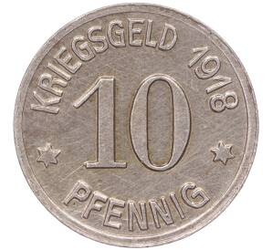 10 пфеннигов 1918 года Германия — город Кобленц (Нотгельд) — Фото №2