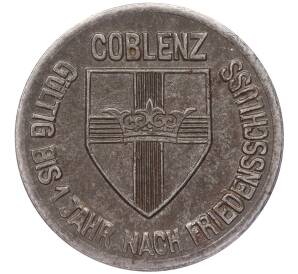 10 пфеннигов 1918 года Германия — город Кобленц (Нотгельд)