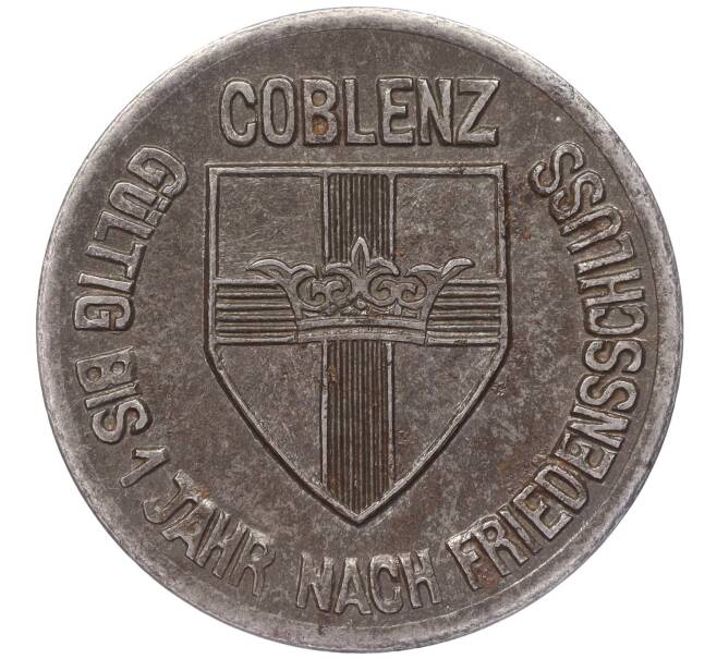 Монета 10 пфеннигов 1918 года Германия — город Кобленц (Нотгельд) (Артикул: K11-86395) — Фото №1