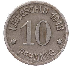 10 пфеннигов 1918 года Германия — город Кобленц (Нотгельд)