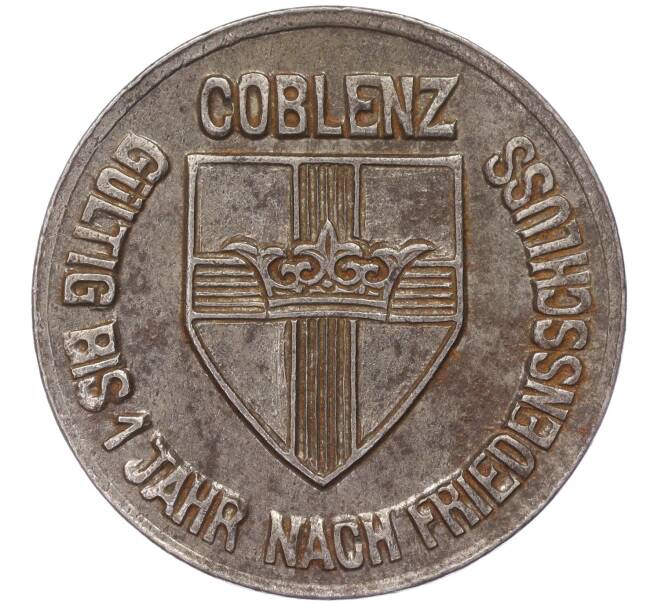 Монета 10 пфеннигов 1918 года Германия — город Кобленц (Нотгельд) (Артикул: K11-86400) — Фото №1