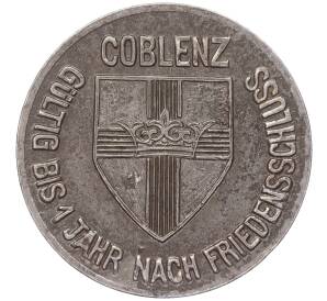 10 пфеннигов 1918 года Германия — город Кобленц (Нотгельд)