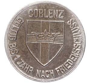 10 пфеннигов 1918 года Германия — город Кобленц (Нотгельд)