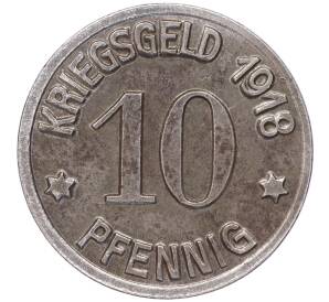 10 пфеннигов 1918 года Германия — город Кобленц (Нотгельд)