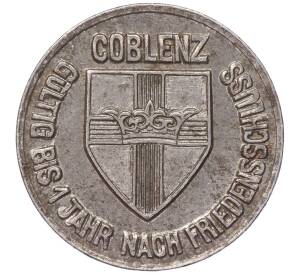 10 пфеннигов 1918 года Германия — город Кобленц (Нотгельд)