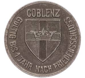 10 пфеннигов 1918 года Германия — город Кобленц (Нотгельд)