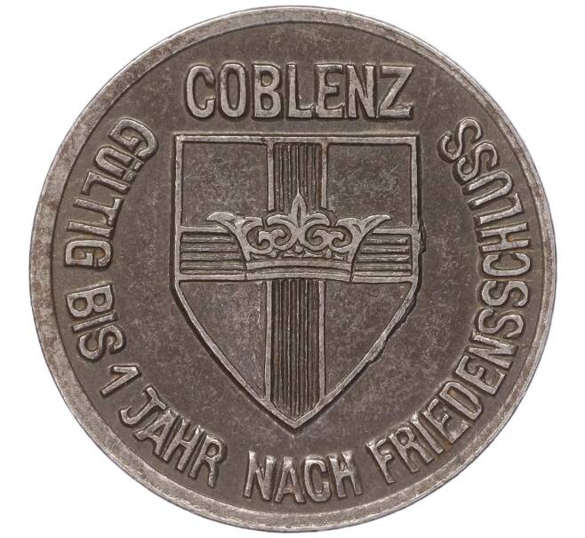 Монета 10 пфеннигов 1918 года Германия — город Кобленц (Нотгельд) (Артикул: K11-86412) — Фото №1