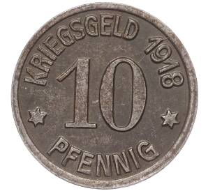 10 пфеннигов 1918 года Германия — город Кобленц (Нотгельд)