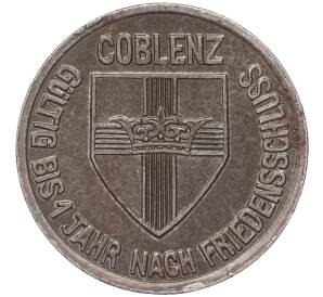 10 пфеннигов 1918 года Германия — город Кобленц (Нотгельд)