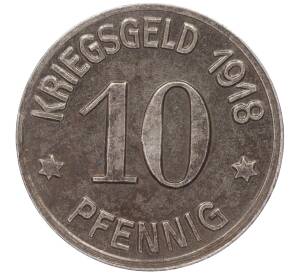 10 пфеннигов 1918 года Германия — город Кобленц (Нотгельд)
