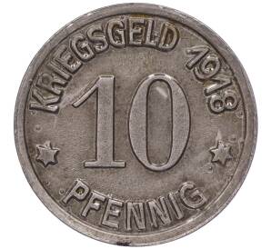 10 пфеннигов 1918 года Германия — город Кобленц (Нотгельд) — Фото №2
