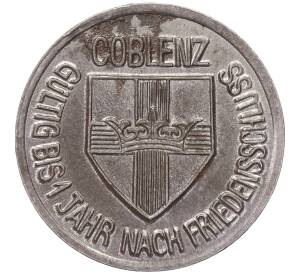 10 пфеннигов 1918 года Германия — город Кобленц (Нотгельд) — Фото №1