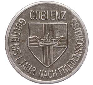 10 пфеннигов 1918 года Германия — город Кобленц (Нотгельд)