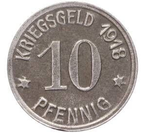 10 пфеннигов 1918 года Германия — город Кобленц (Нотгельд)