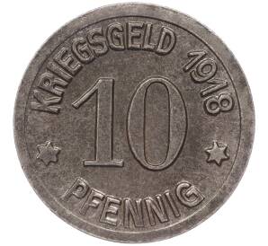 10 пфеннигов 1918 года Германия — город Кобленц (Нотгельд)