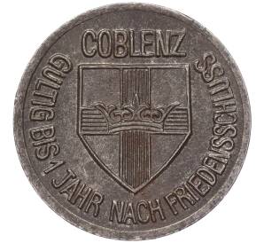 10 пфеннигов 1918 года Германия — город Кобленц (Нотгельд)