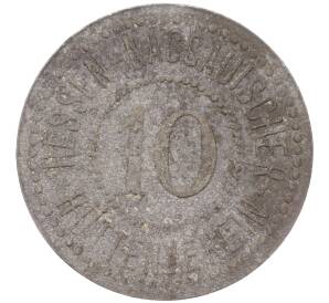 10 пфеннигов 1917 года Германия — город Айбельсхаузен (Гессен-Нассау) (Нотгельд)