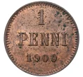 Монета 1 пенни 1900 года Русская Финляндия (Артикул K1-4514)