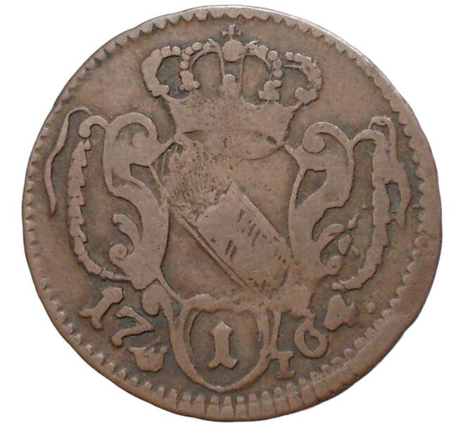 Монета 1 крейцер 1764 года Австрия (Артикул K1-4530)