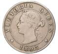 Монета 1/2 пенни 1893 года Британская Ямайка (Артикул K27-82089)