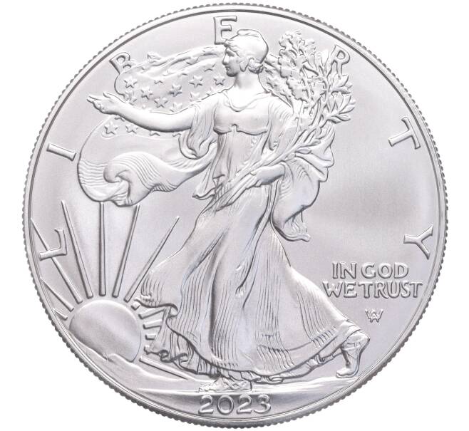 Монета 1 доллар 2023 года США «Шагающая Свобода» (Артикул M2-60019)