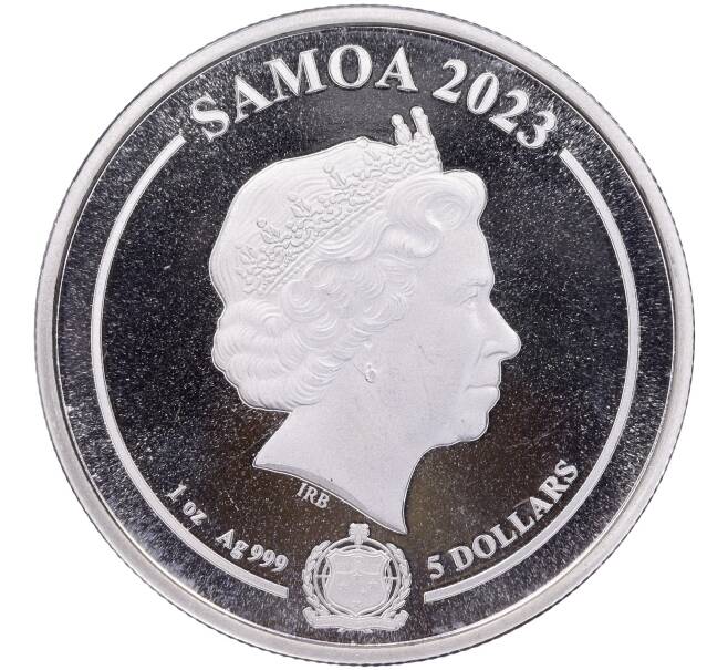 Монета 5 долларов 2023 года Самоа «Looney Tunes — Road Runner» (Артикул M2-60020)