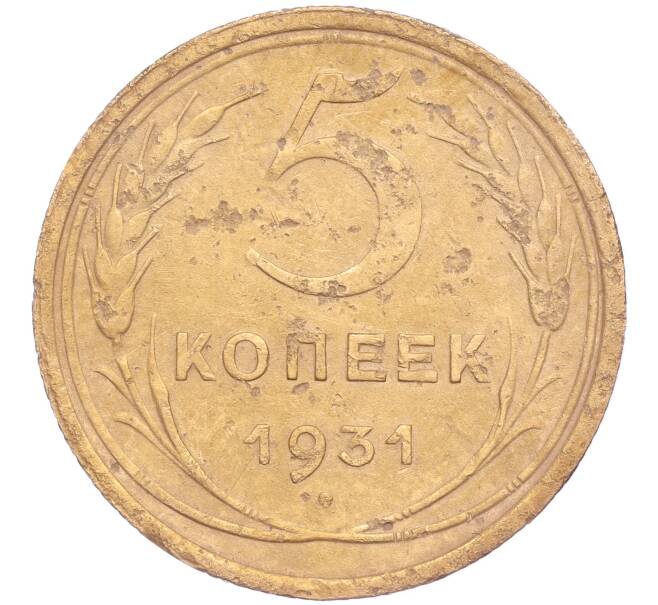 Монета 5 копеек 1931 года (Артикул K11-86682)