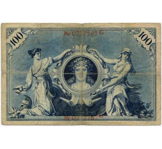 Банкнота 100 марок 1898 года Германия (Артикул: B2-10279) — Фото №2