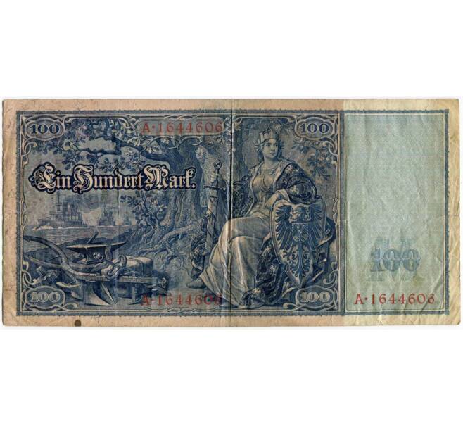 Банкнота 100 марок 1908 года Германия (Артикул: B2-10290) — Фото №2